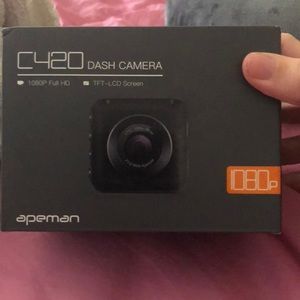 Apeman dash cam 1080p full hd.